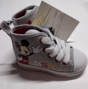Mickey mouse high top shoes
